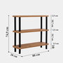 Hanah Home Step - Negro y Pino Atlántico